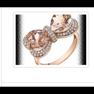 Champagne color fashion ring for women